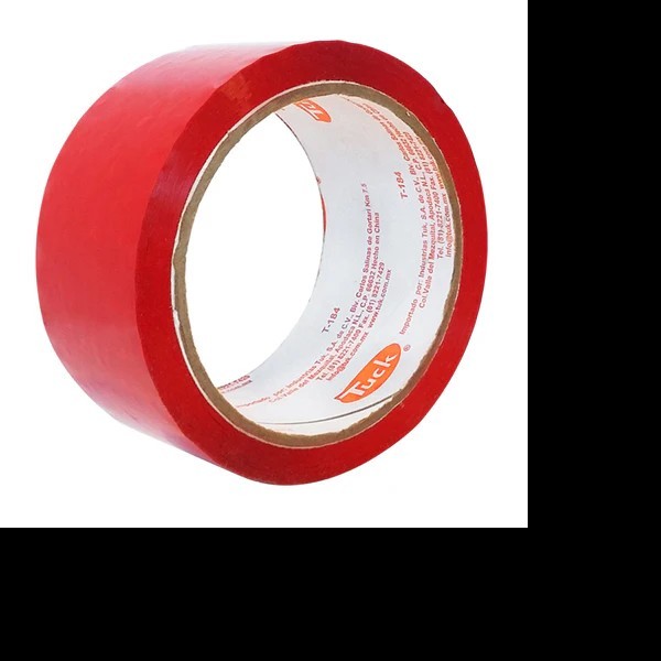 CINTA ADH. PEMP. 48X50M. ROJA 184 TUK E.6 C.36